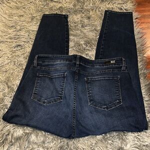 KUT From The Kloth Diana FAB AB SKINNY Jeans Sz 14 Petite High Rise Blue 

GG525
